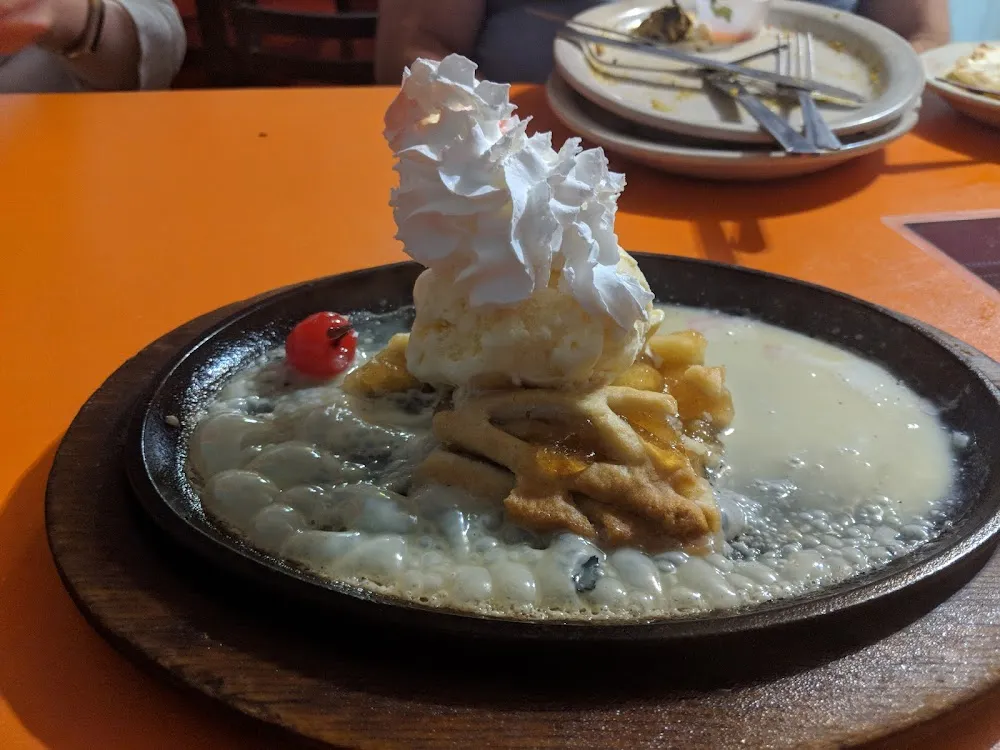 Fried Apple Pie Made Fresh at Your Table